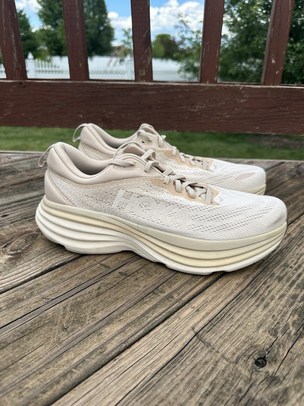 HOKA Bondi 8 Shifting Sand Vanilla 1123202 11D